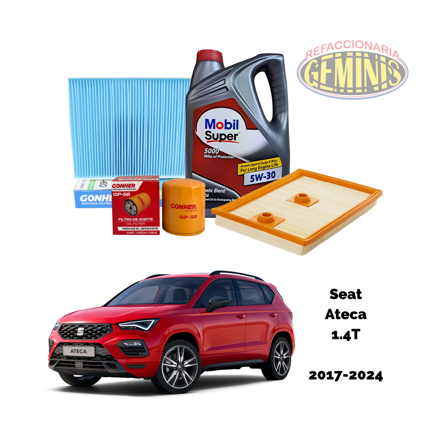 KIT AFINACION SEAT ATECA 2017-2024 (MOTOR 1.4 TURBO)