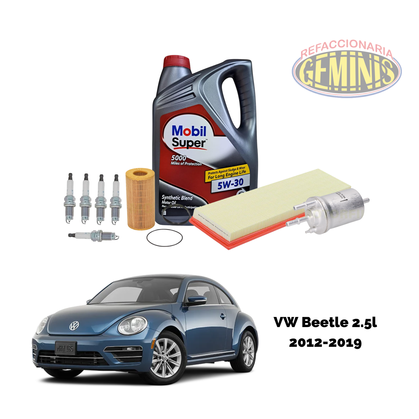 KIT AFINACION VW GOLF 2010-2013 (2.5 LTS) (5 CILINDROS)
