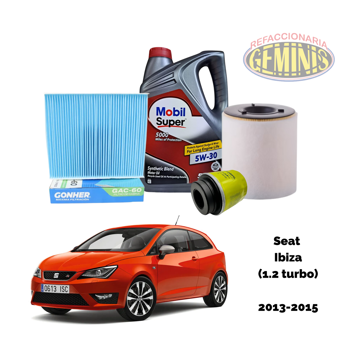 KIT AFINACION SEAT IBIZA 2013-2015 (1.2 TURBO)