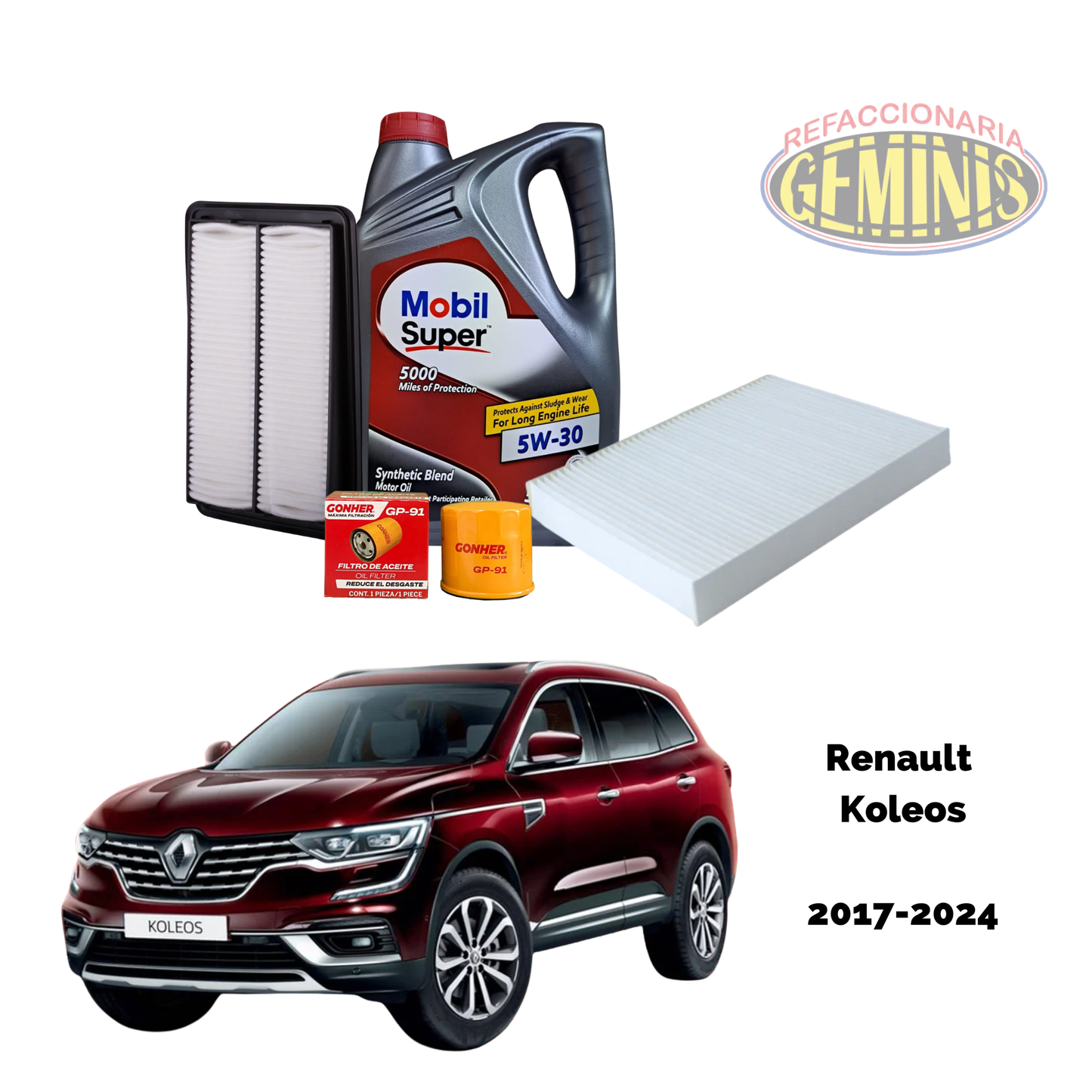 KIT AFINACION RENAULT KOLEOS 2017-2024