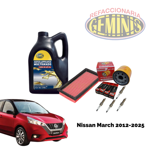 KIT AFINACION NISSAN MARCH 2012-2025
