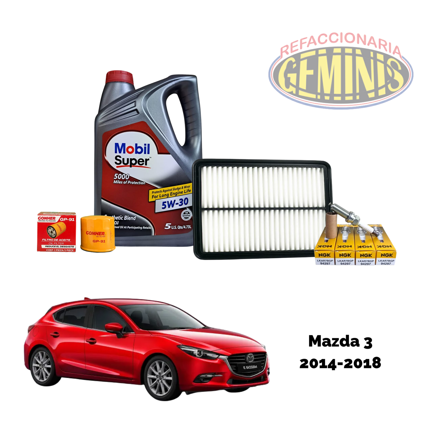 KIT AFINACION MAZDA 3 2014-2018