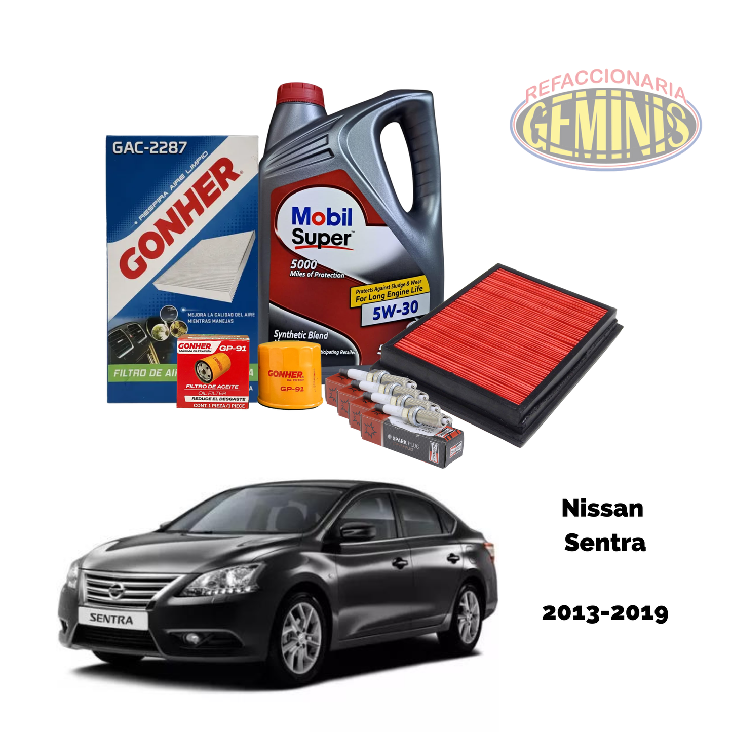 KIT AFINACION NISSAN SENTRA 2013-2019