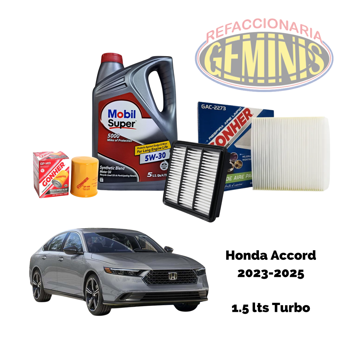 KIT AFINACION HONDA ACCORD 2023-2025 (1.5 TURBO)