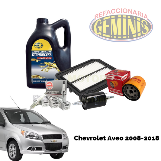 KIT AFINACION CHEVROLET AVEO 2008-2018