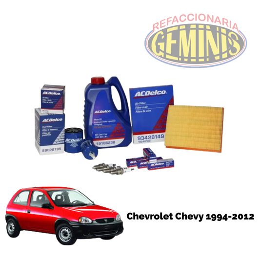 KIT DE AFINACION CHEVROLET CHEVY 1994-2012 AC DELCO