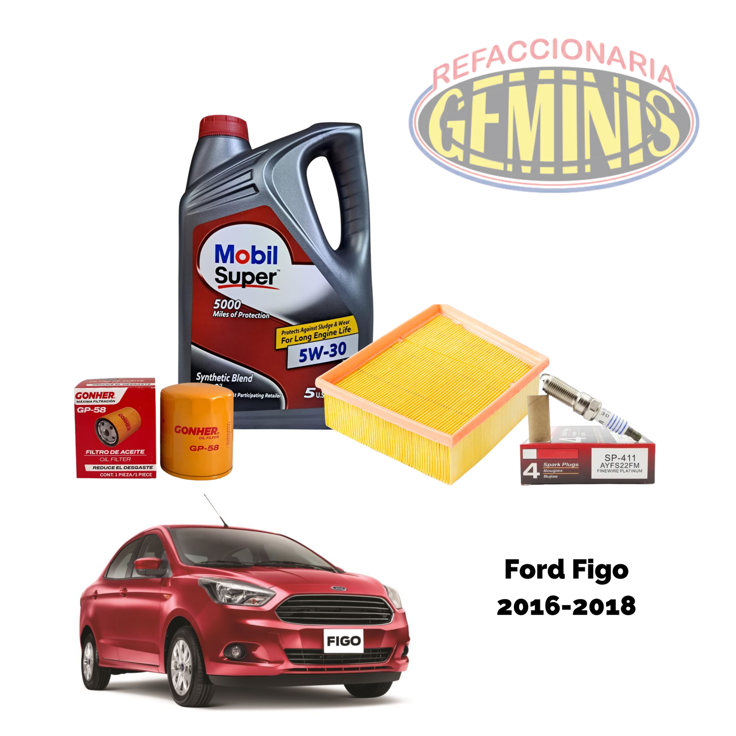 KIT AFINACION FORD FIGO 2016-2018
