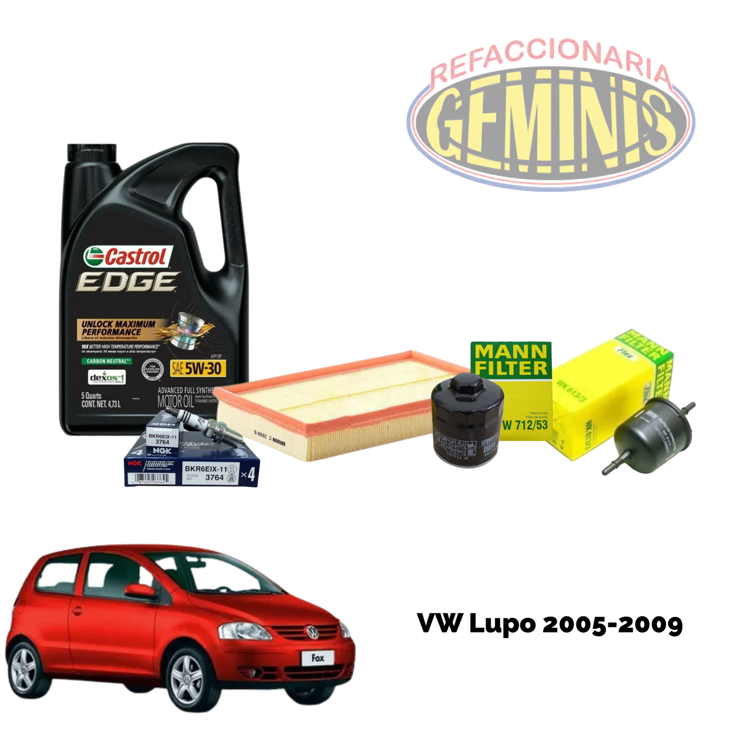 KIT AFINACION VW LUPO 2005-2009 (PREMIUM)