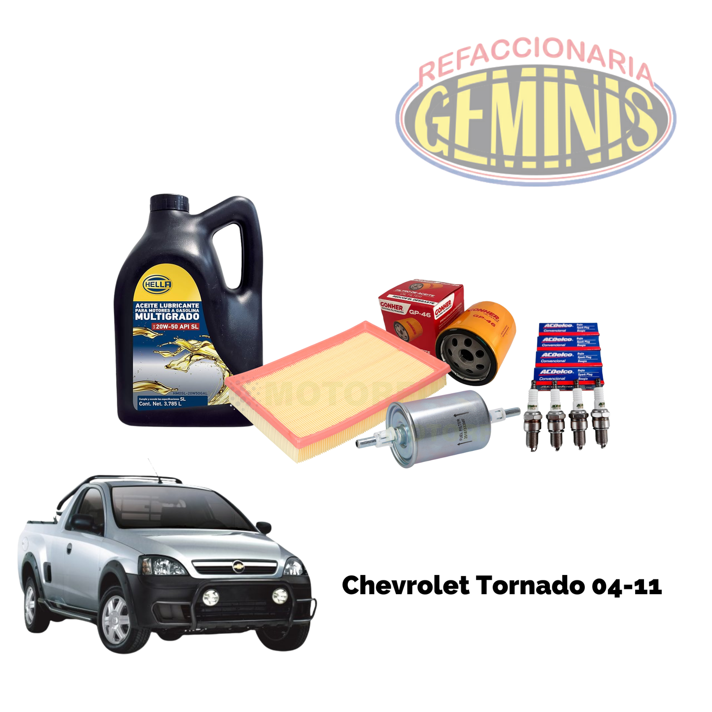 KIT AFINACION CHEVROLET TORNADO 2004-2011