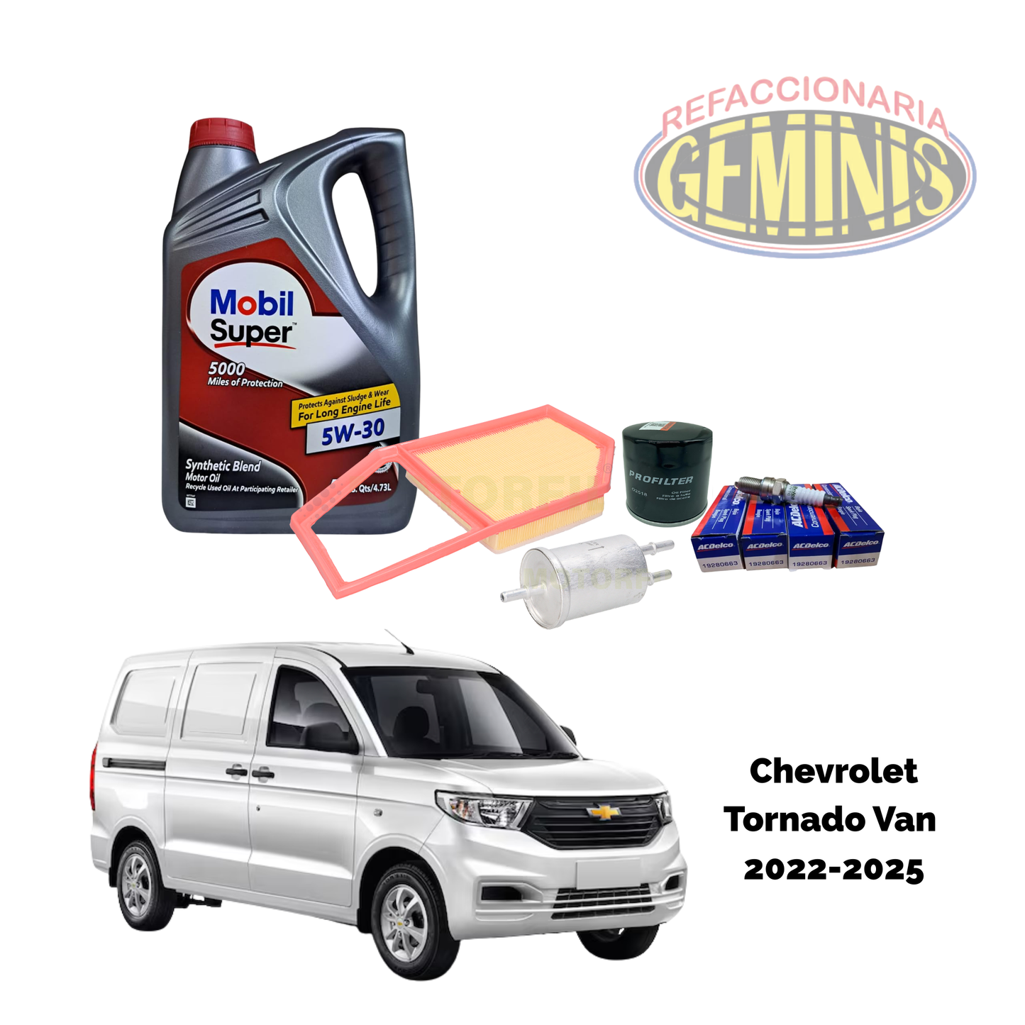 KIT AFINACION CHEVROLET TORNADO VAN 2022-2025 (MOBIL)
