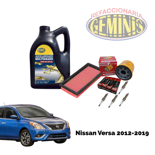 KIT AFINACION NISSAN VERSA 2012-2019