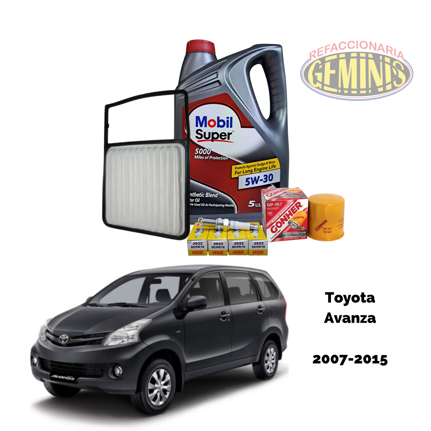 KIT AFINACION TOYOTA AVANZA 2007-2015
