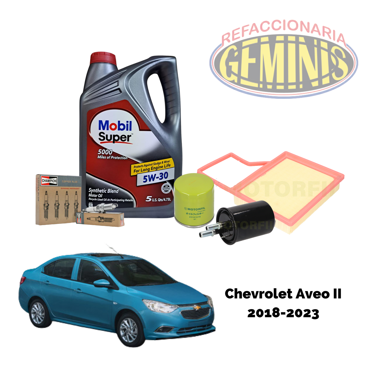 KIT AFINACION CHEVROLET AVEO II 2018-2023