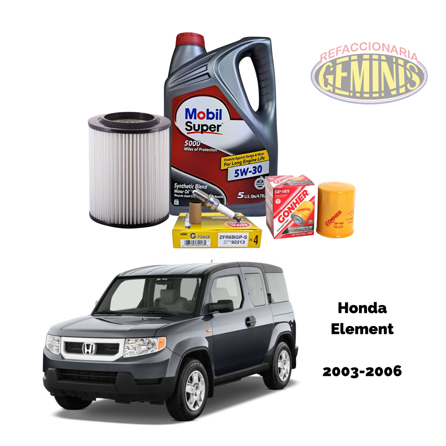 KIT AFINACION HONDA ELEMENT 2003-2006