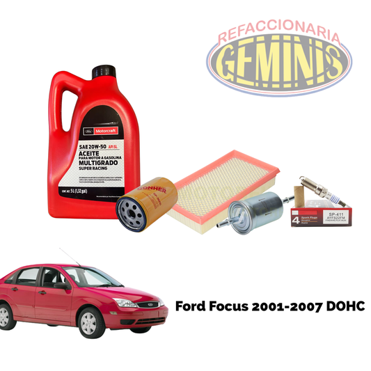 KIT AFINACION FORD FOCUS 2001-2007 (DOBLE ARBOL DE LEVAS)