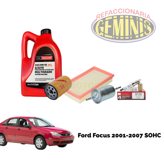 KIT AFINACION FORD FOCUS 2001-2007 (UN SOLO ARBOL DE LEVAS)