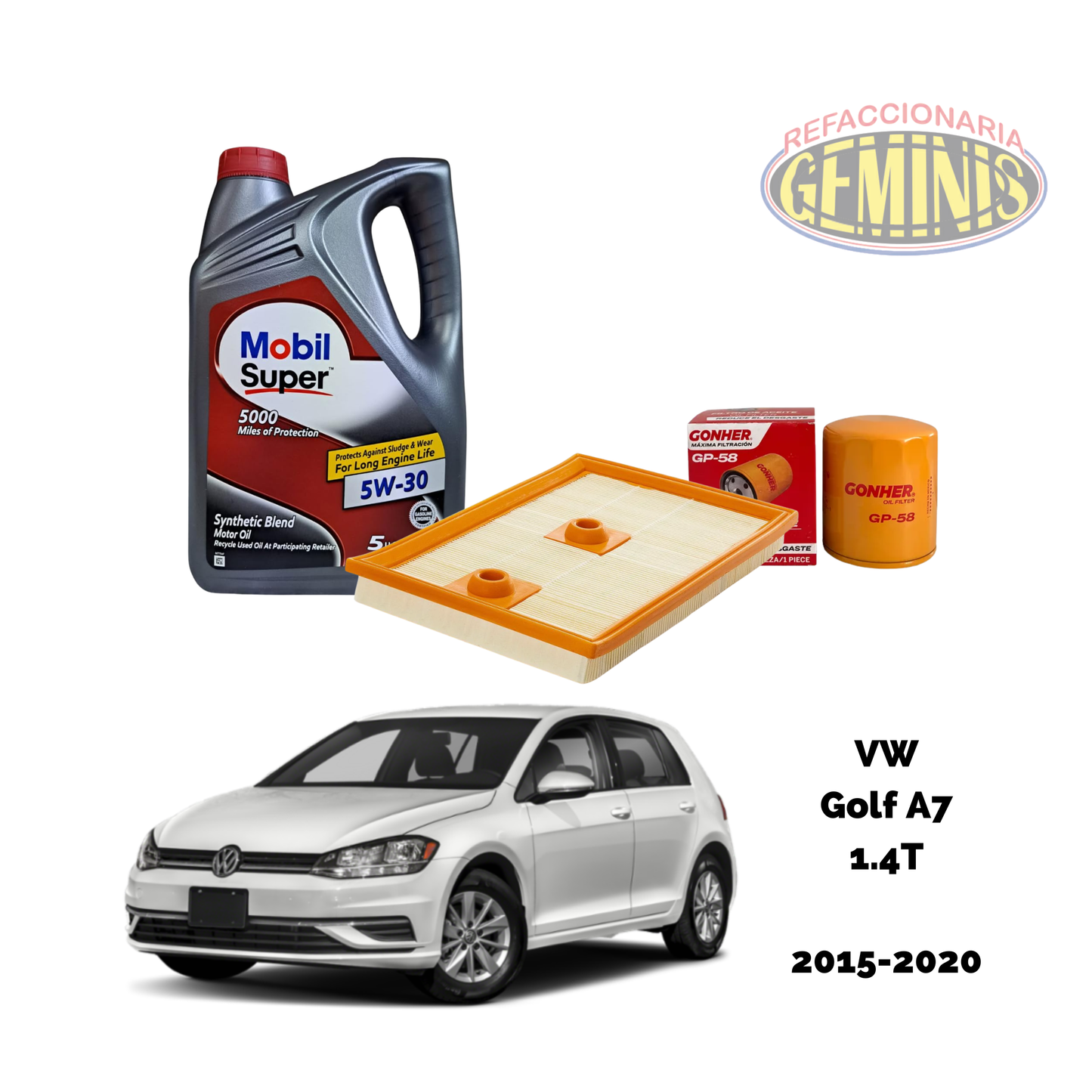 KIT AFINACION VW GOLF A7 2015-2020 (MOTOR 1.4 TURBO)