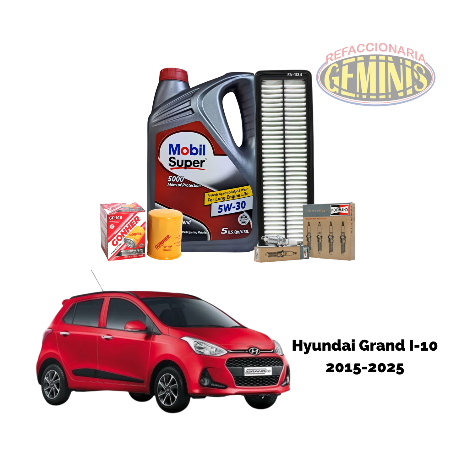 KIT AFINACION HYUNDAI GRAND I10 2015-2025 (MOBIL)
