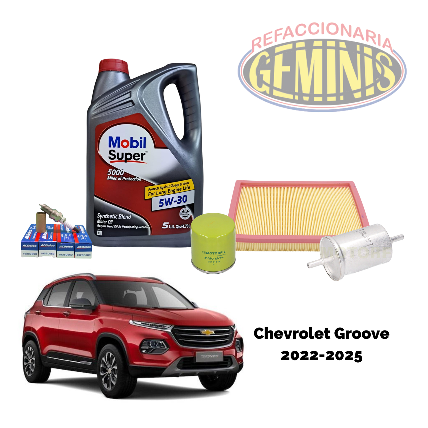 KIT AFINACION CHEVROLET GROOVE 2022-2025