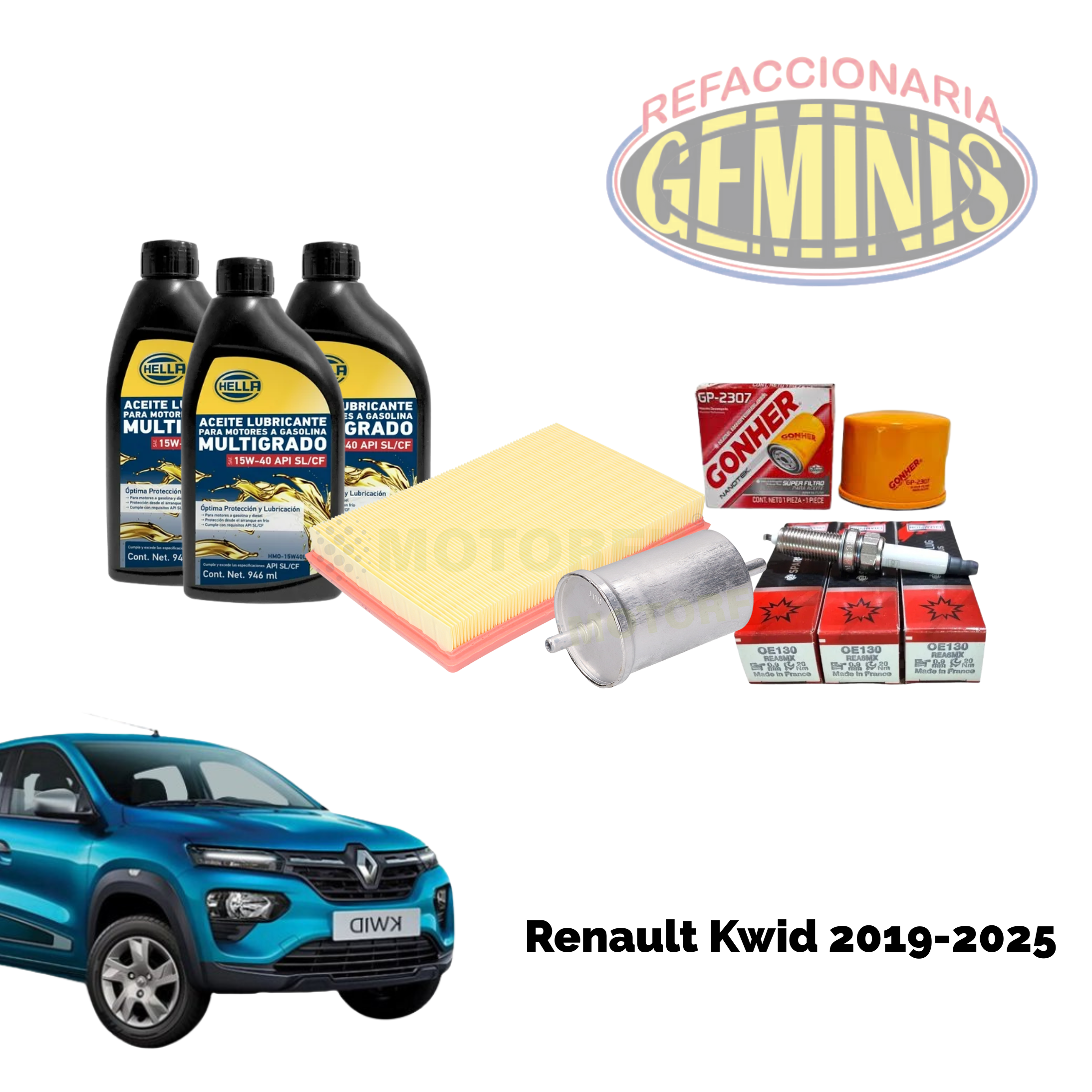KIT AFINACION RENAULT KWID 2019-2025 – REFACCIONARIA GEMINIS