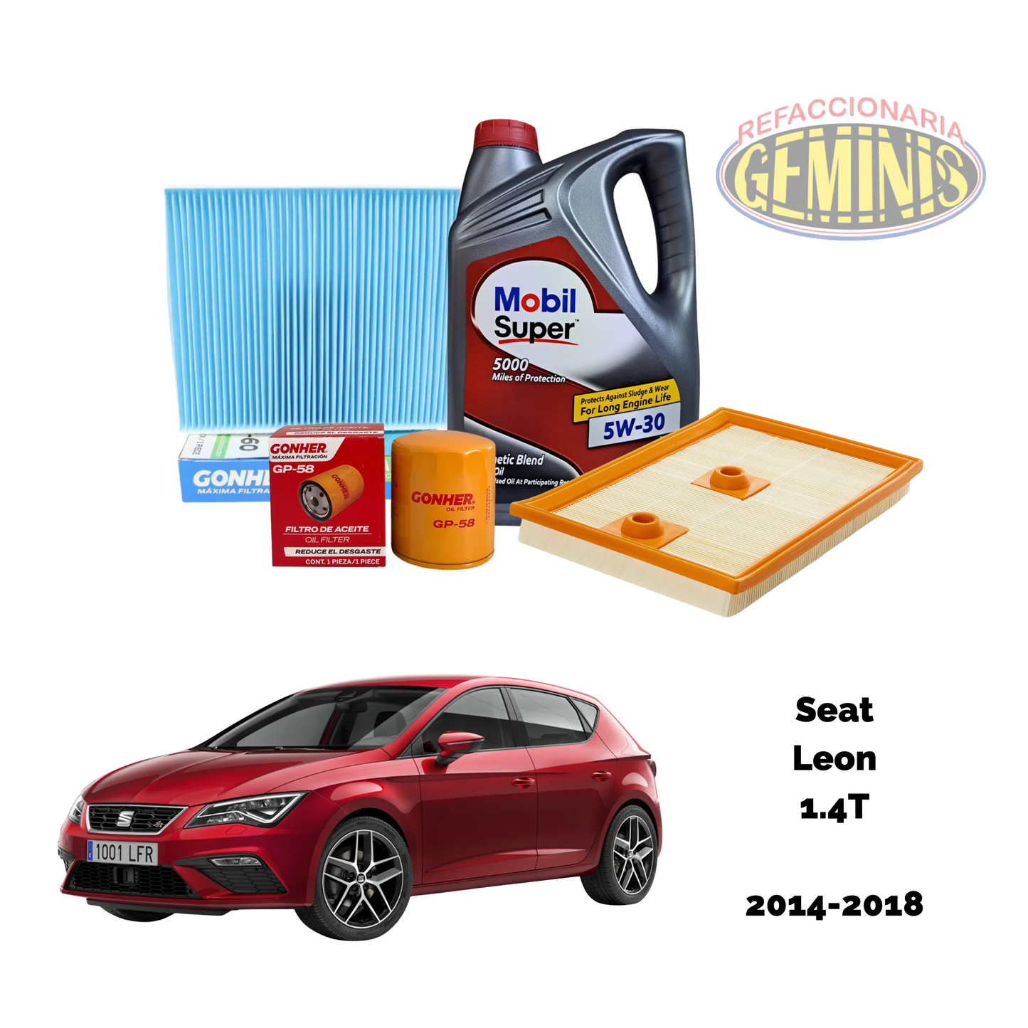 KIT AFINACION SEAT LEON 2014-2018 (MOTOR 1.4 TURBO)