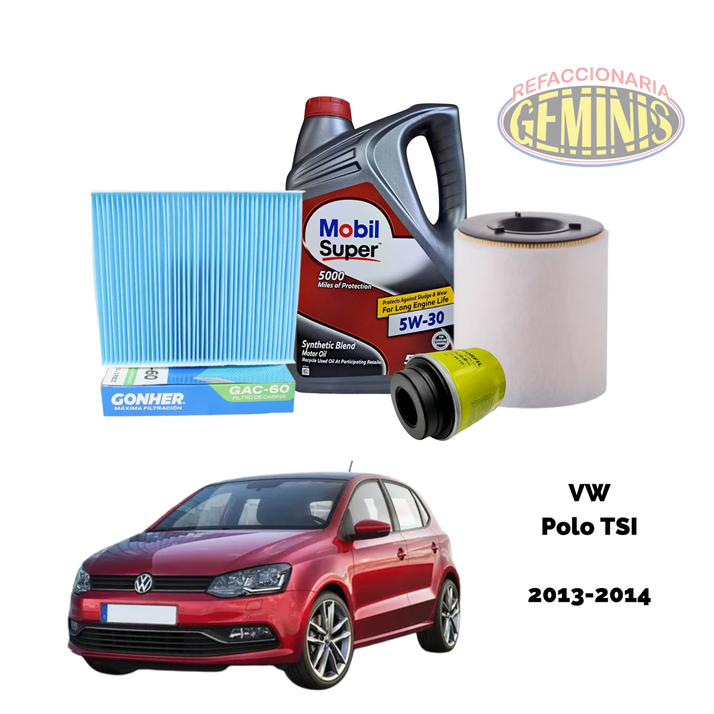 KIT AFINACION VW POLO TSI 2013-2014