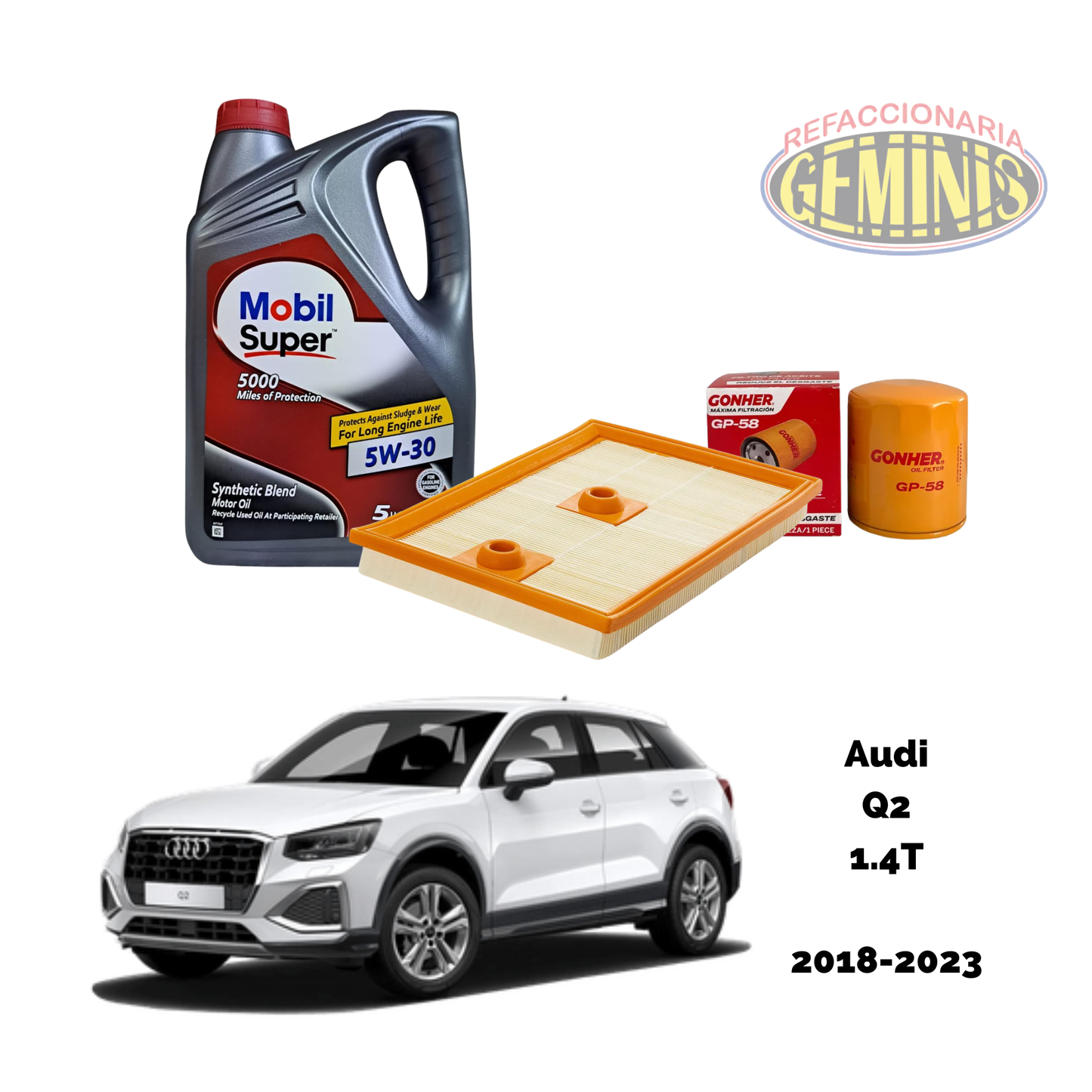 KIT AFINACION AUDI Q2 2018-2023 (MOTOR 1.4 TURBO)