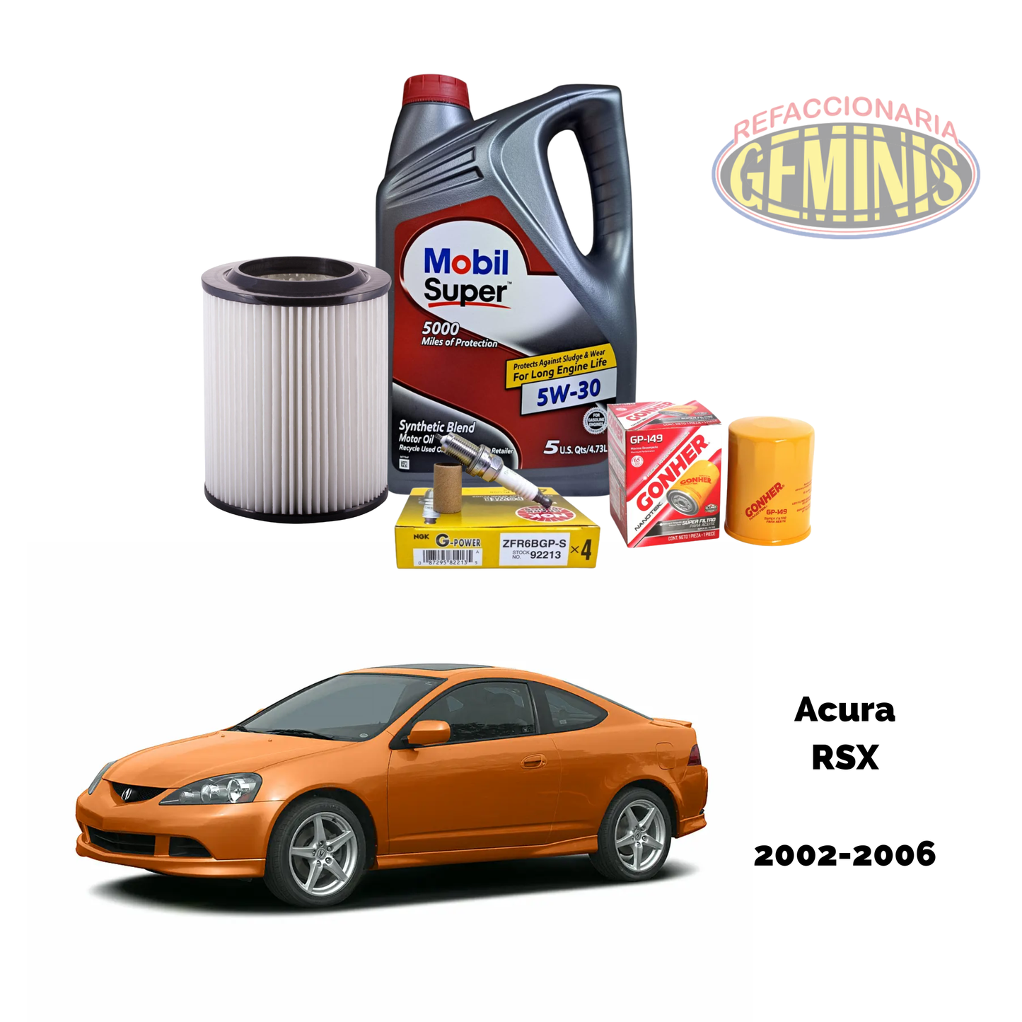KIT AFINACION ACURA RSX 2002-2006