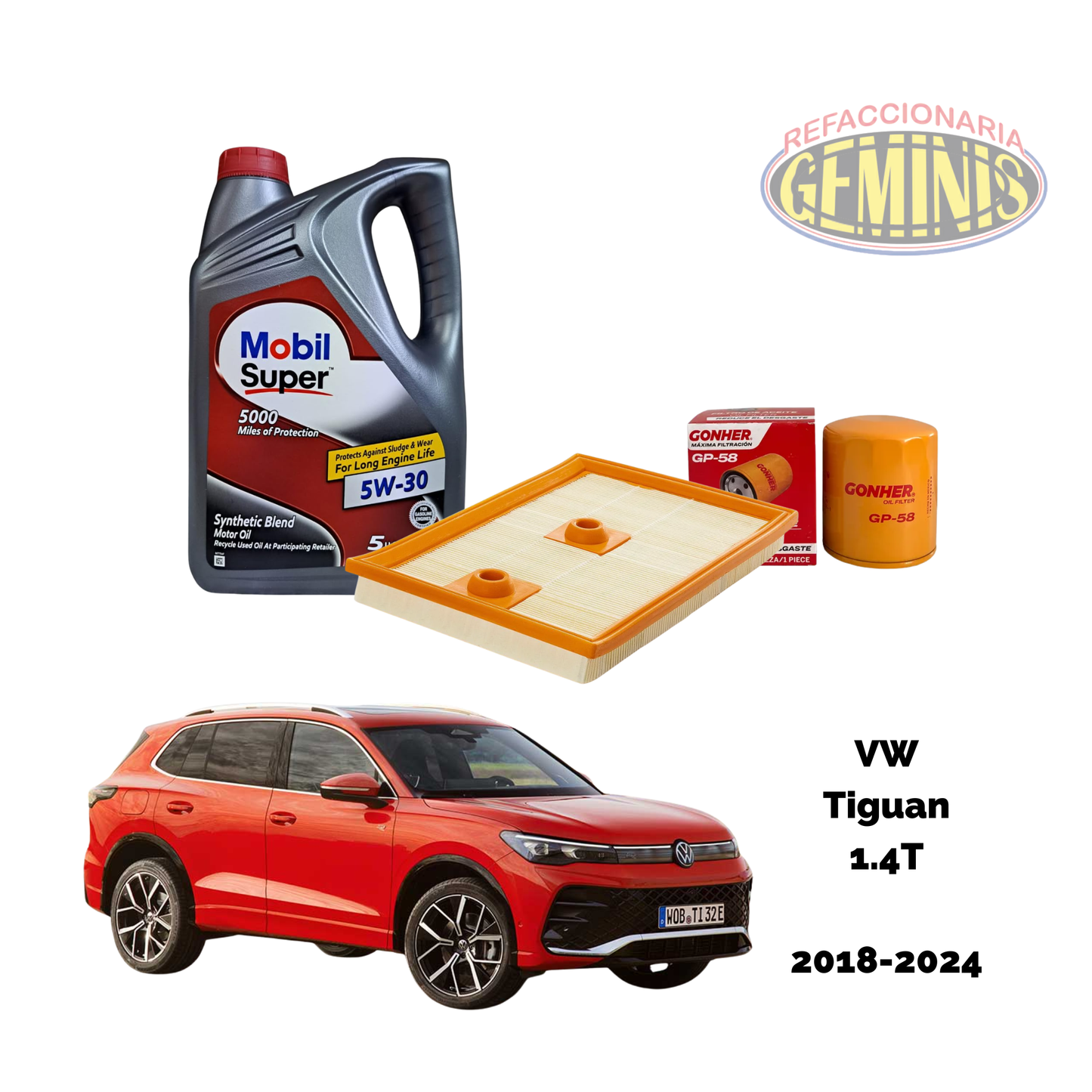 KIT AFINACION VW TIGUAN 2018-2024 (MOTOR 1.4 TURBO)