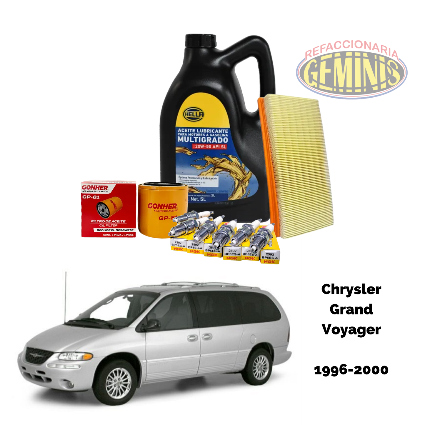 KIT AFINACION CHRYSLER TOWN & COUNTRY 1996-2000