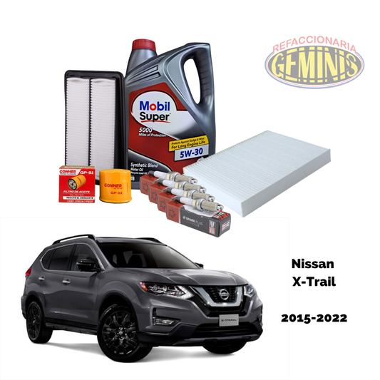 KIT AFINACION NISSAN X-TRAIL 2015-2022 (BUJIAS CONVENCIONALES)