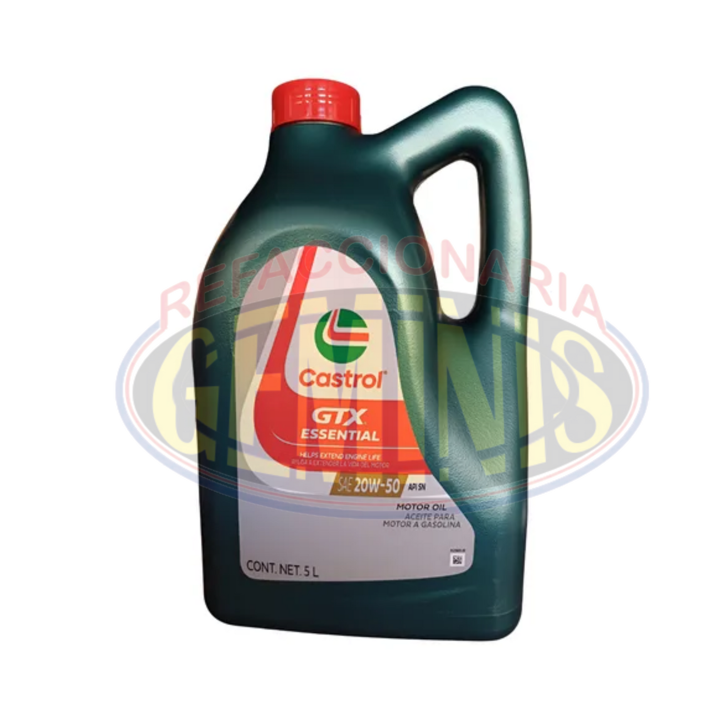 ACEITE CASTROL ESSENTIAL GTX 20W50 5L