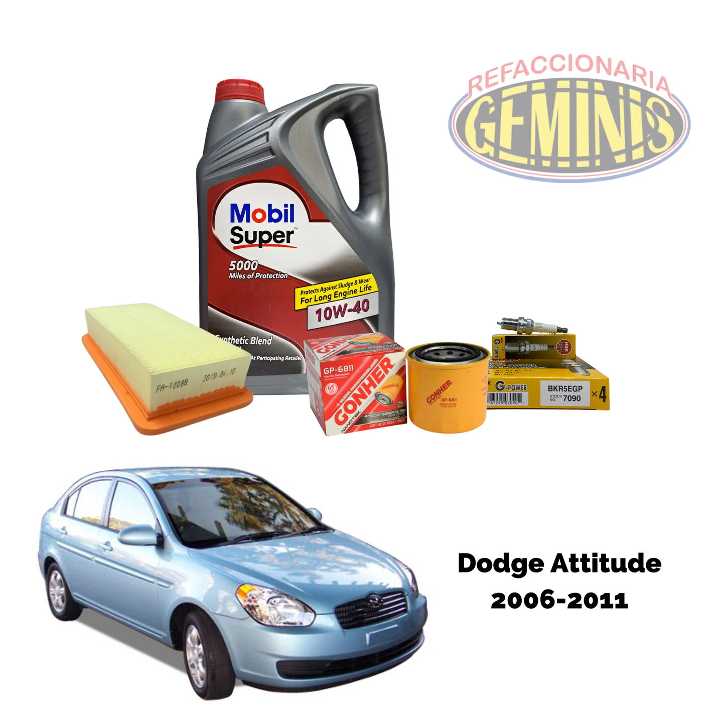 KIT AFINACION DODGE ATTITUDE 2006-2011
