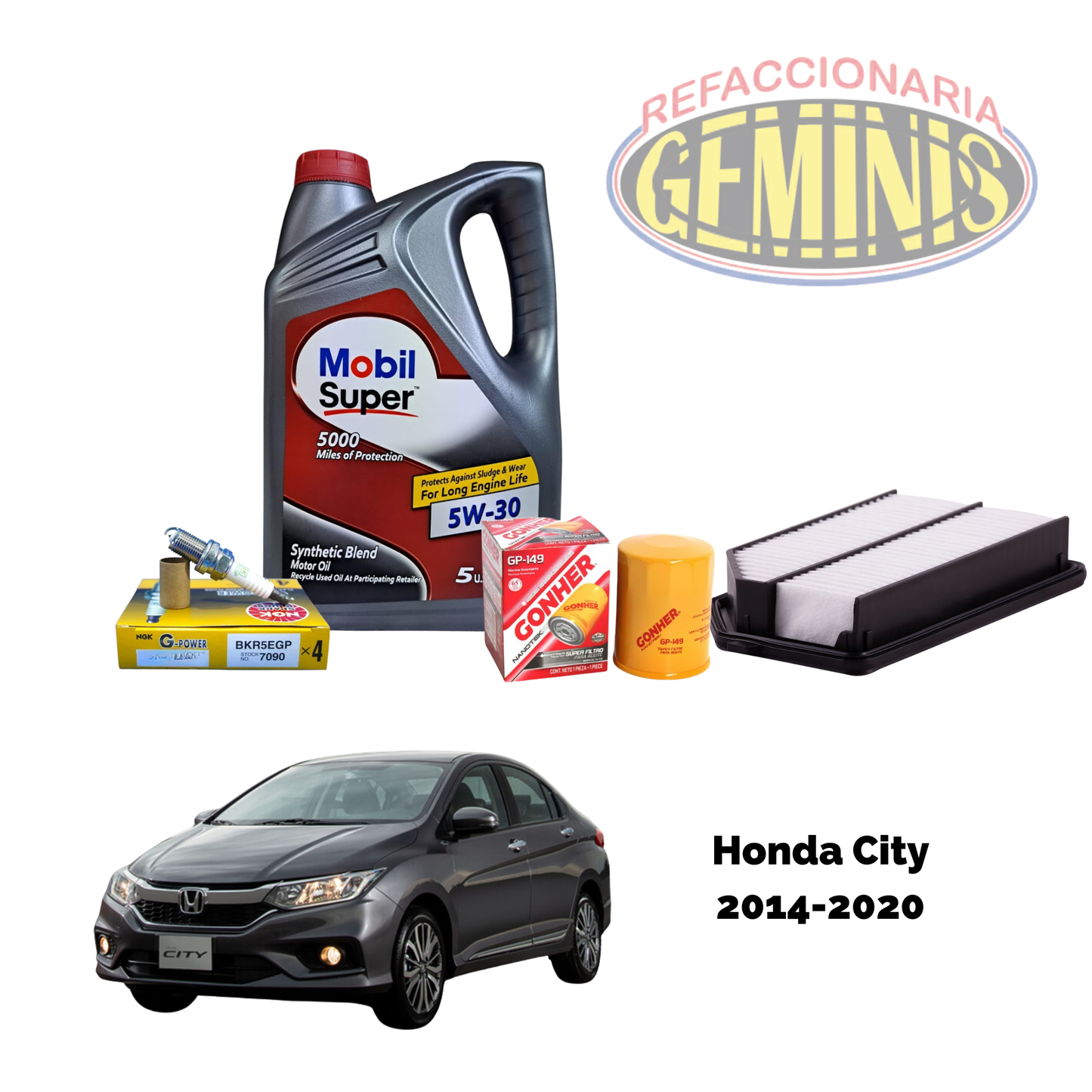 KIT AFINACION HONDA CITY 2014-2020