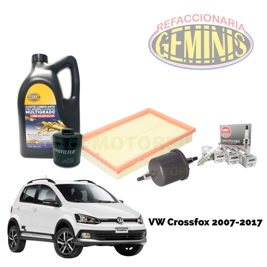 KIT AFINACION VW CROSSFOX 2007-2017 (ACEITE 15W40)