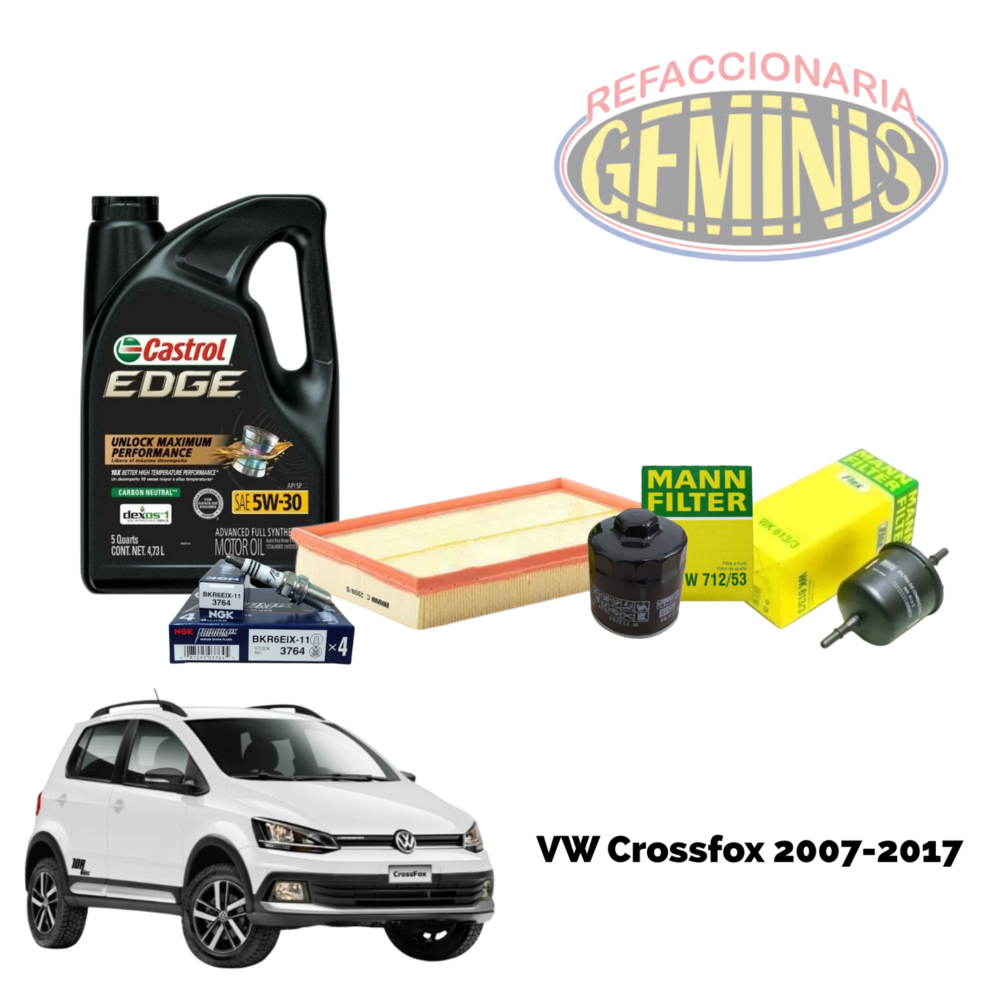 KIT AFINACION VW CROSSFOX 2007-2017 (PREMIUM)
