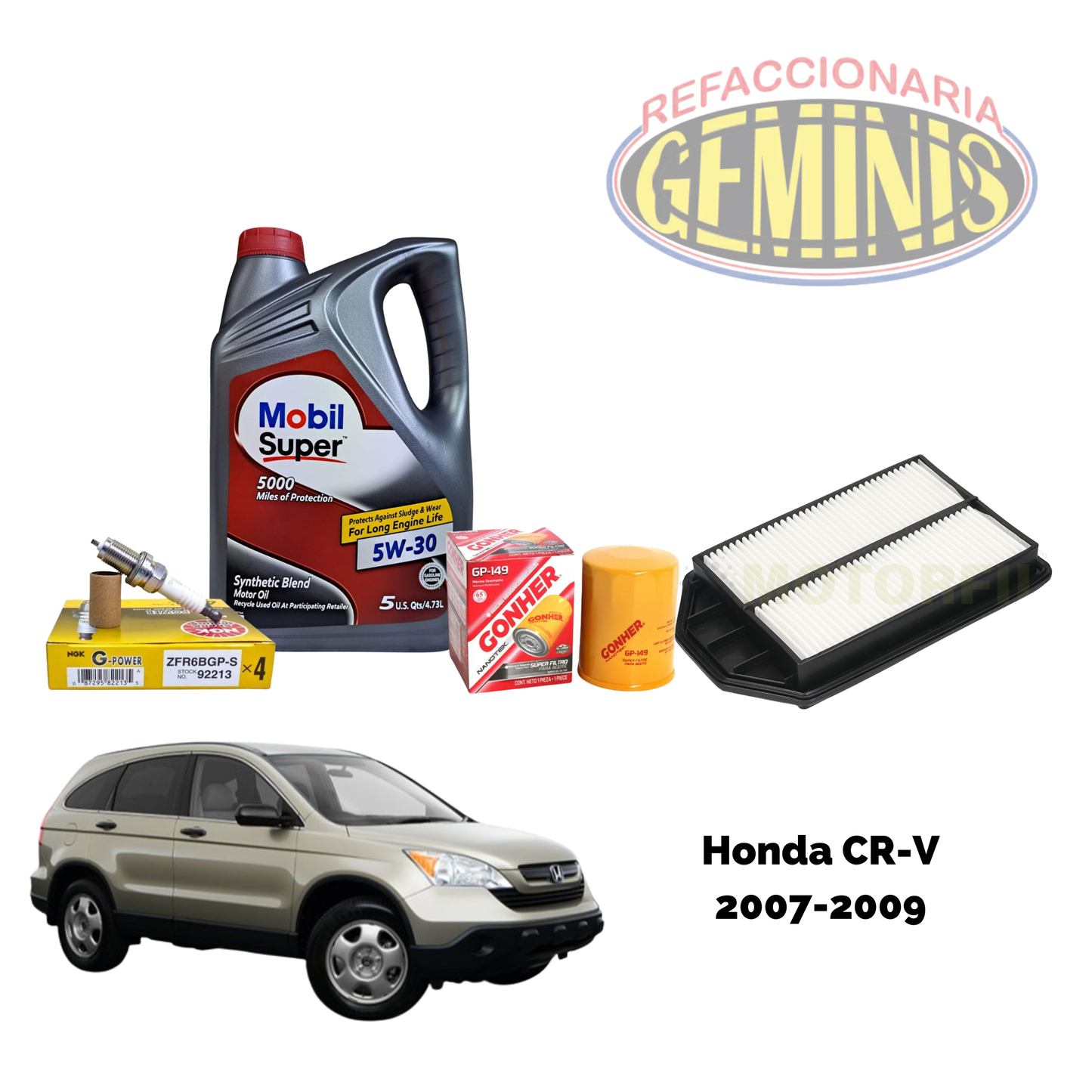 KIT AFINACION HONDA CRV 2007-2009