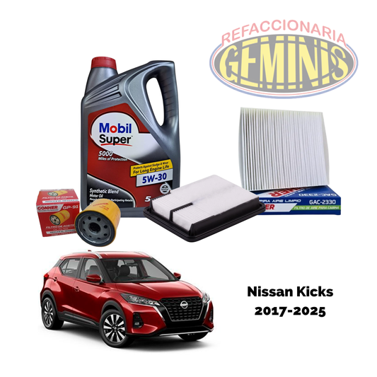 KIT AFINACION NISSAN KICKS 2017-2025