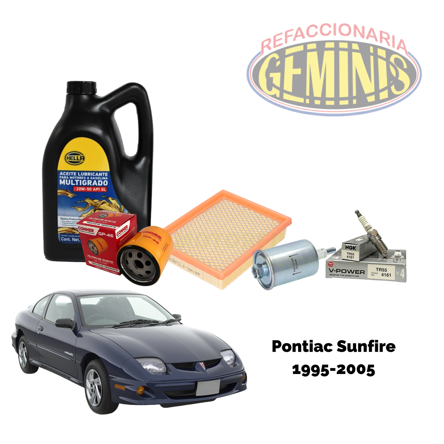 KIT AFINACION CHEVROLET SUNFIRE 1995-2005 (2.2 LTS)